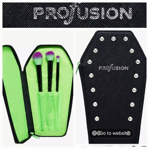 Profusion Cosmetics Electric Bride Brush Set & Case - Picture 1 of 6